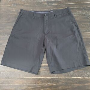 BCG Men’s Black Chino Golf Shorts 34W Casual Stretch Walking Shorts